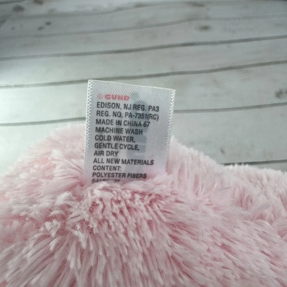 GUND Baby My First Teddy Bear‎ Pink Plush 8